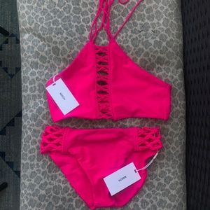 NWT mikoh hot pink biking